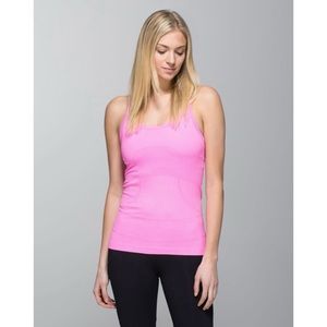 Lululemon Pink Swiftly Tech Racerback Tank Top - Size 10